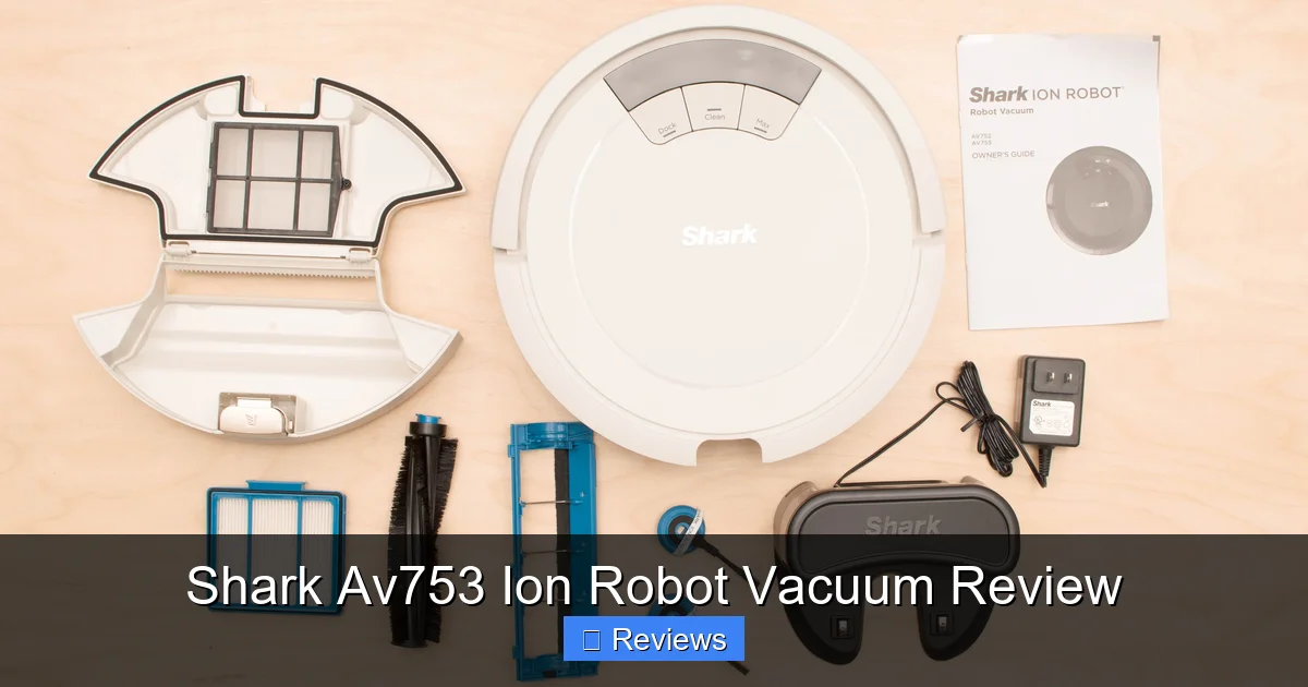 Shark Av753 Ion Robot Vacuum Review