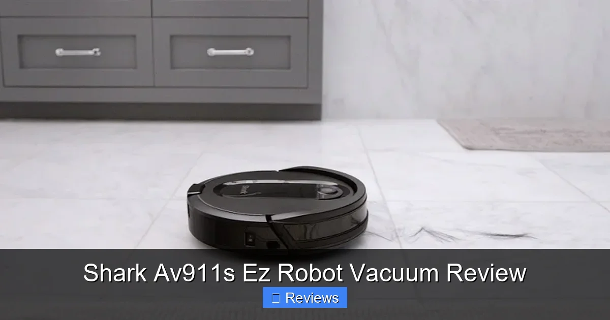 Shark Av911s Ez Robot Vacuum Review