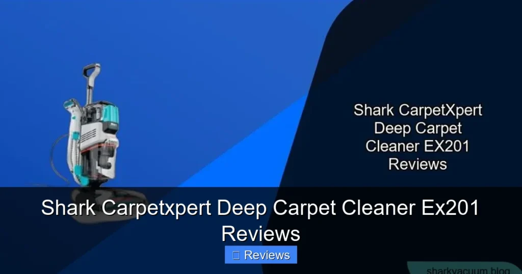 Shark Carpetxpert Deep Carpet Cleaner Ex201 Reviews