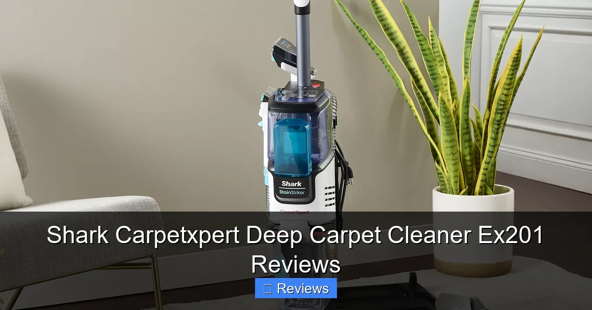 Shark Carpetxpert Deep Carpet Cleaner Ex201 Reviews