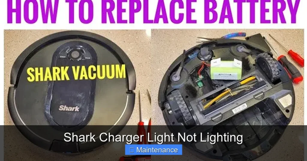 Shark Charger Light Not Lighting