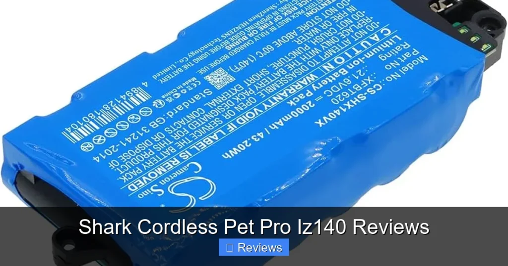Shark Cordless Pet Pro Iz140 Reviews