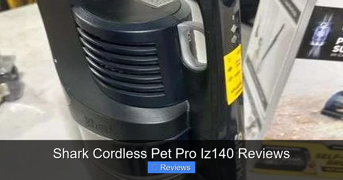 Shark Cordless Pet Pro Iz140 Reviews
