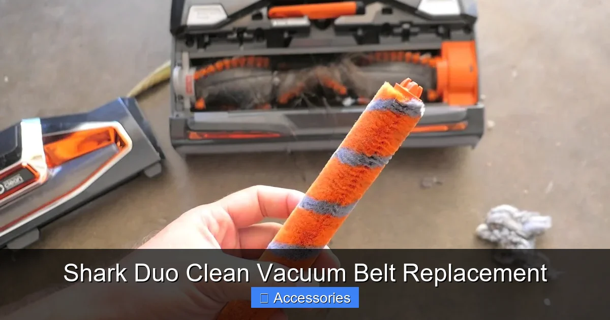 Shark Duo Clean Vacuum Belt Replacement