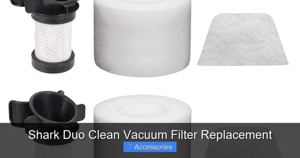 Shark Duo Clean Vacuum Filter Replacement