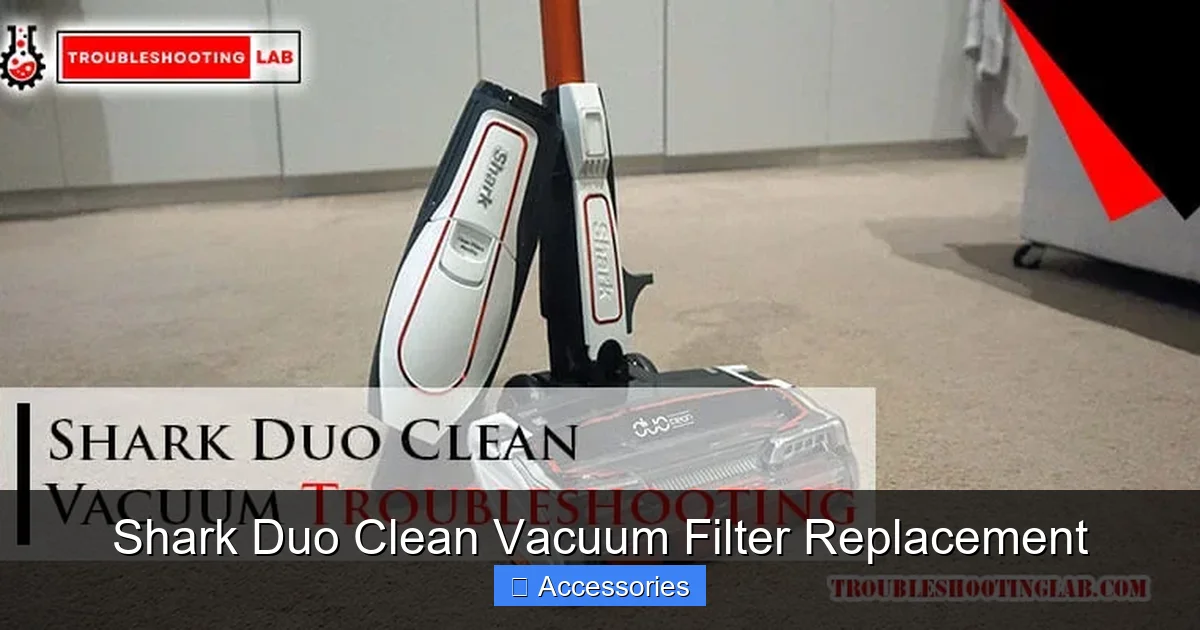 Shark Duo Clean Vacuum Filter Replacement
