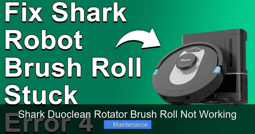 Shark Duoclean Rotator Brush Roll Not Working