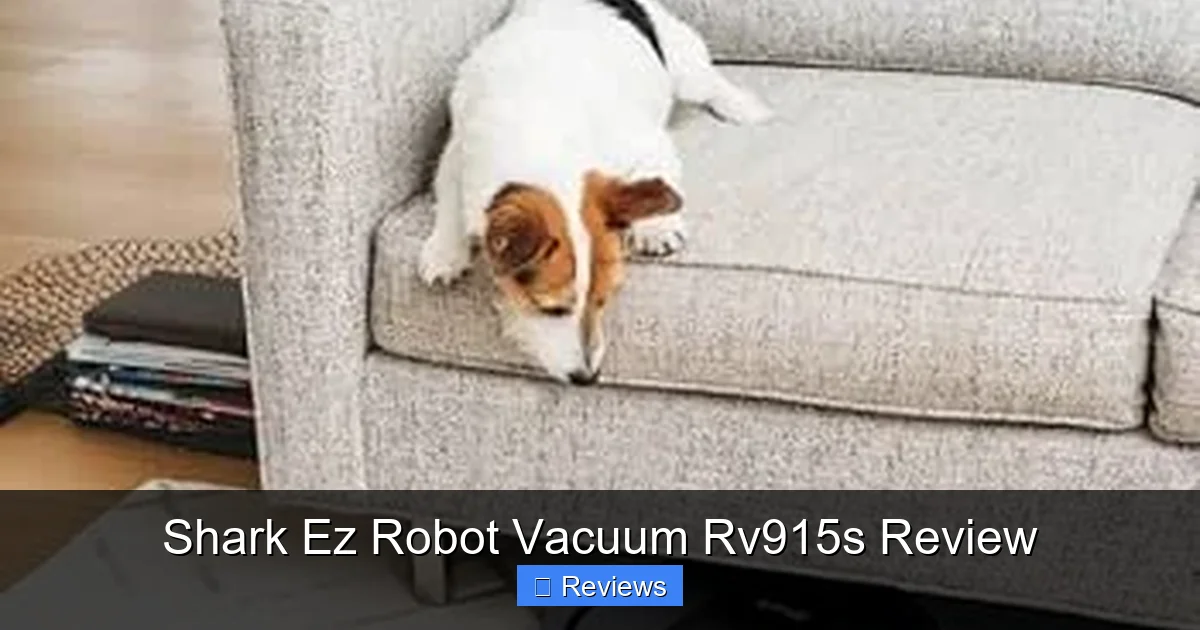 Shark Ez Robot Vacuum Rv915s Review
