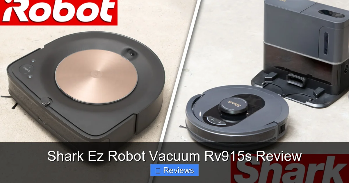 Shark Ez Robot Vacuum Rv915s Review