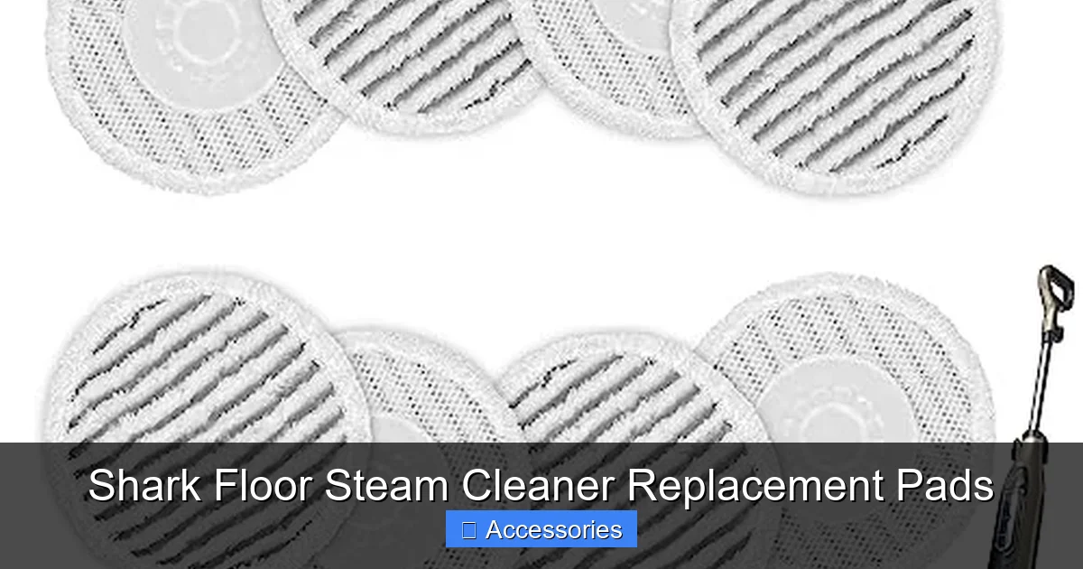 Shark Floor Steam Cleaner Replacement Pads