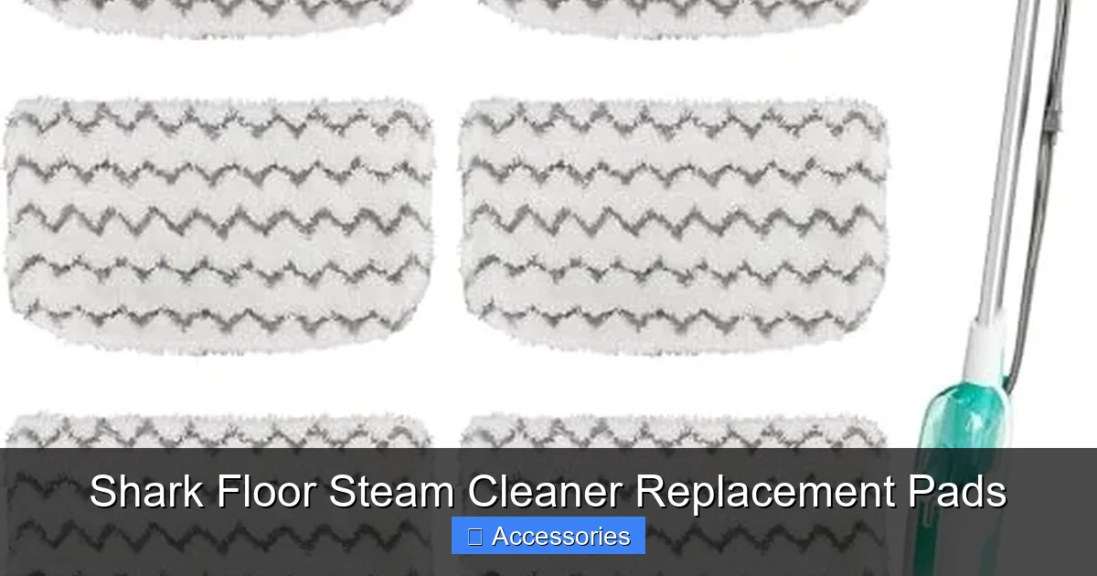 Shark Floor Steam Cleaner Replacement Pads