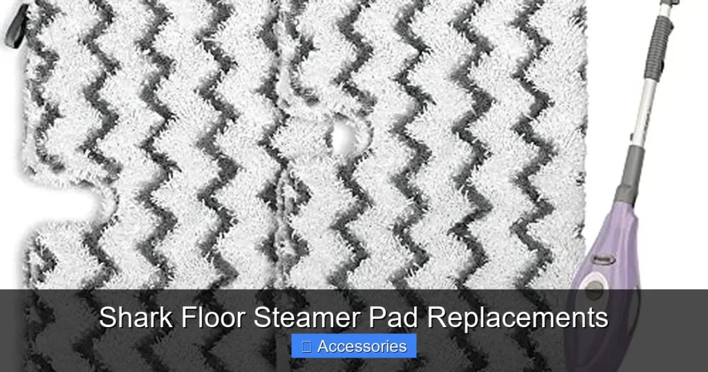 Shark Floor Steamer Pad Replacements