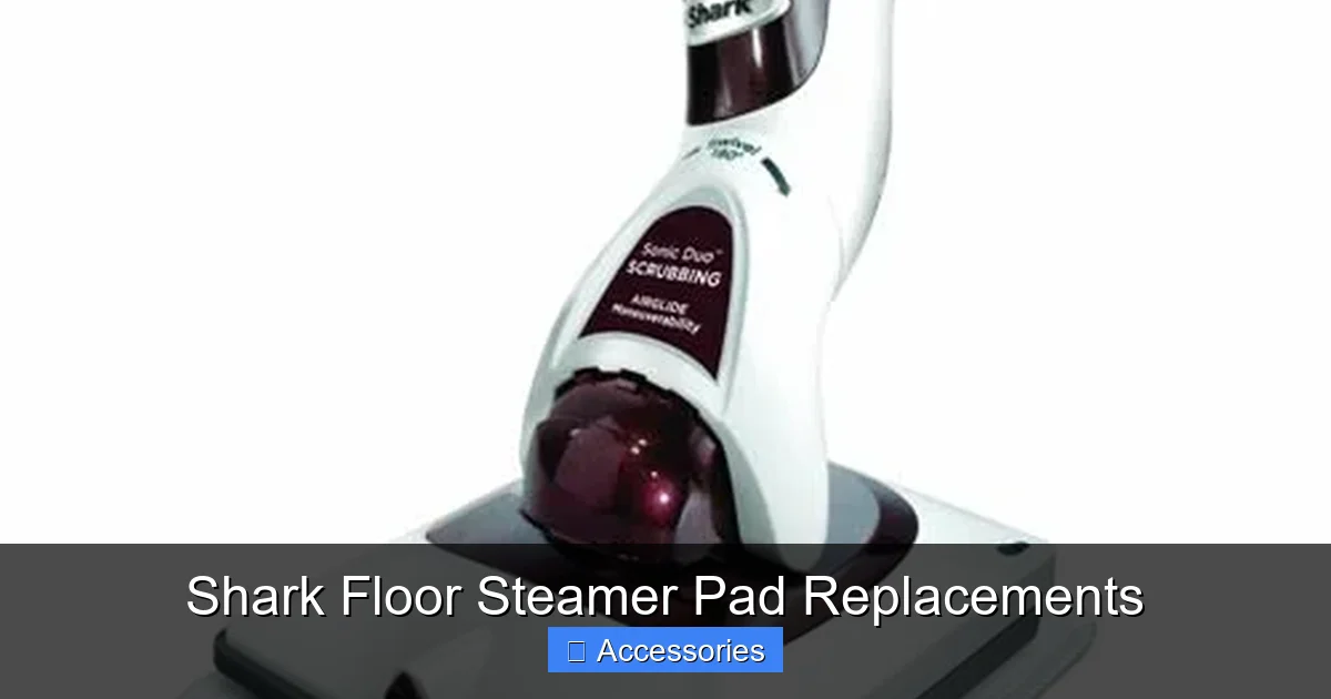 Shark Floor Steamer Pad Replacements
