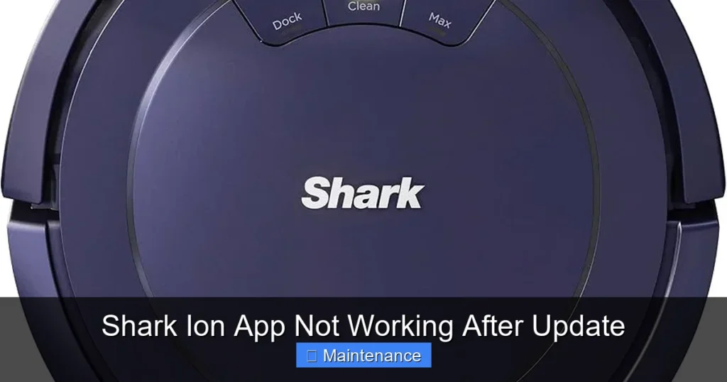 Shark Ion App Not Working After Update