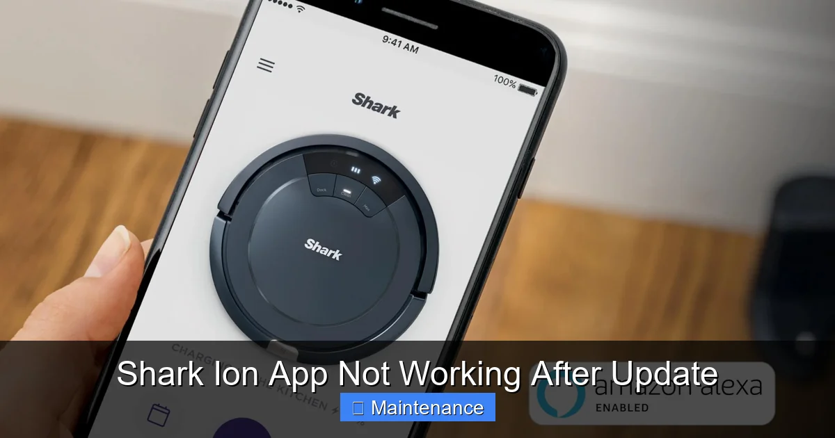 Shark Ion App Not Working After Update