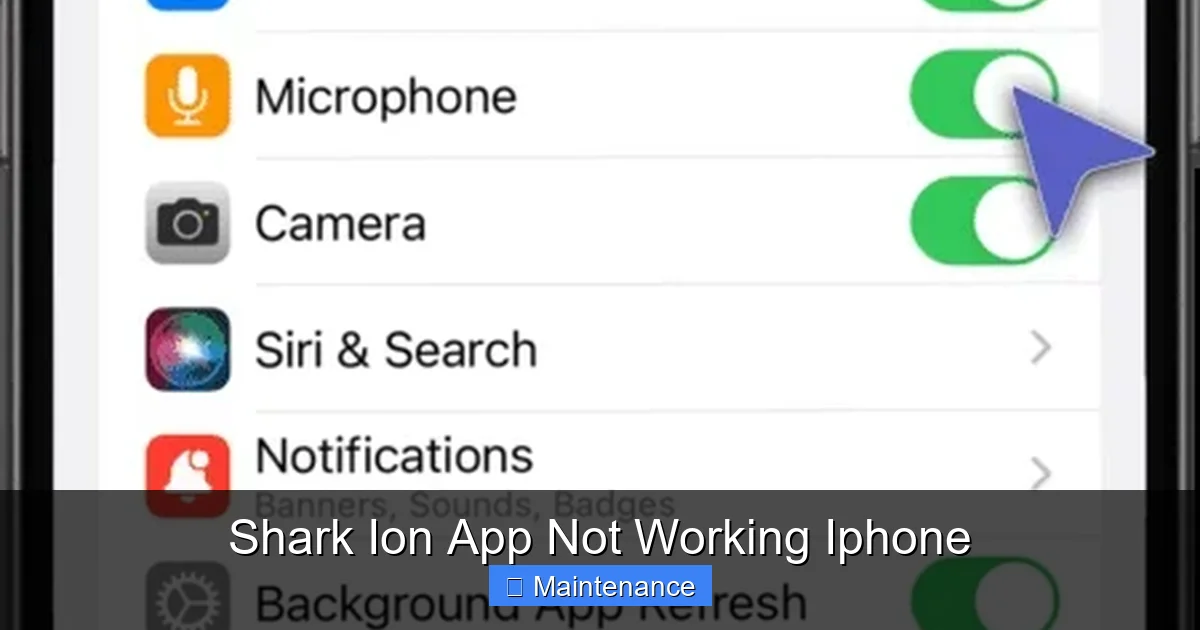 Shark Ion App Not Working Iphone