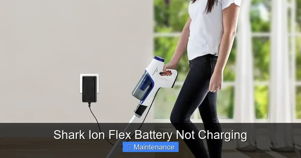 Shark Ion Flex Battery Not Charging