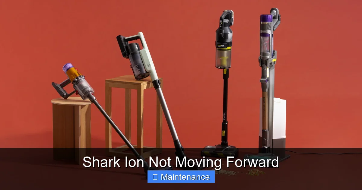 Shark Ion Not Moving Forward