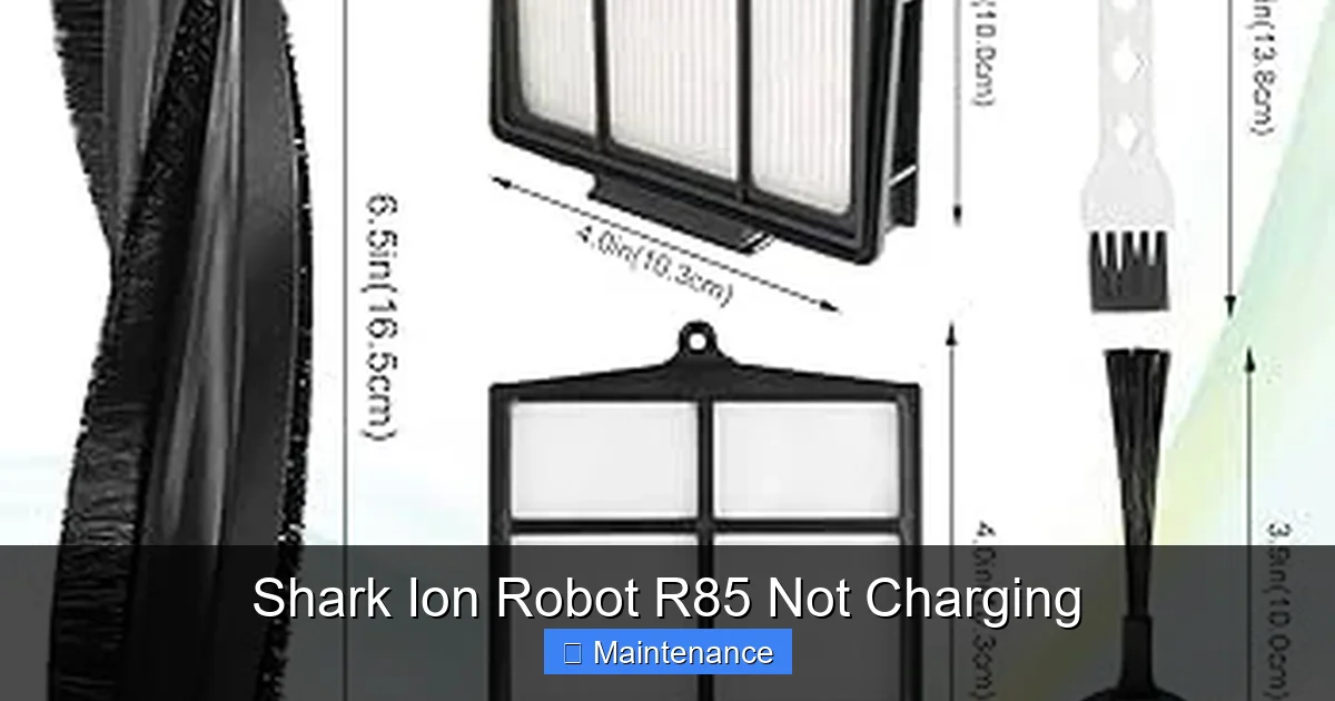 Shark Ion Robot R85 Not Charging