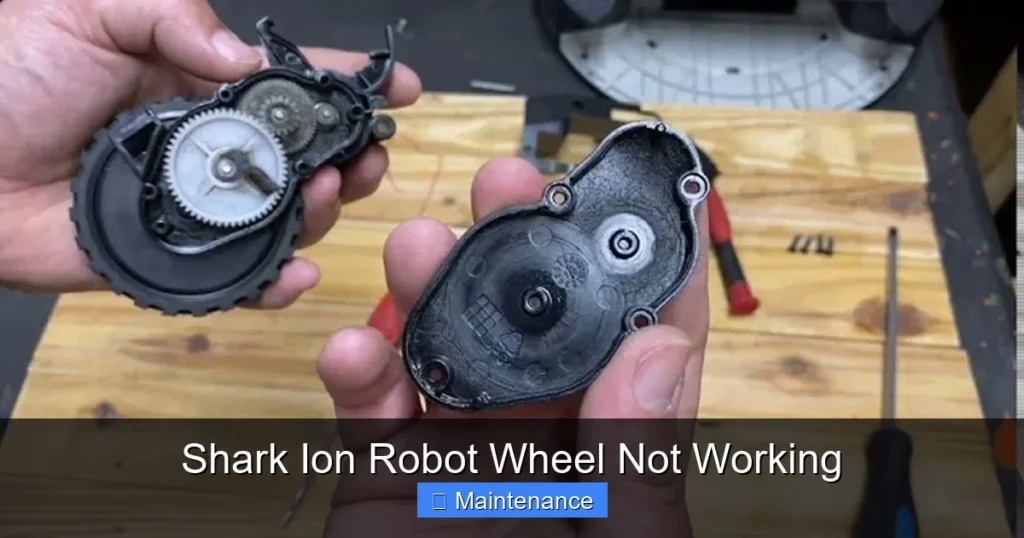 Shark Ion Robot Wheel Not Working