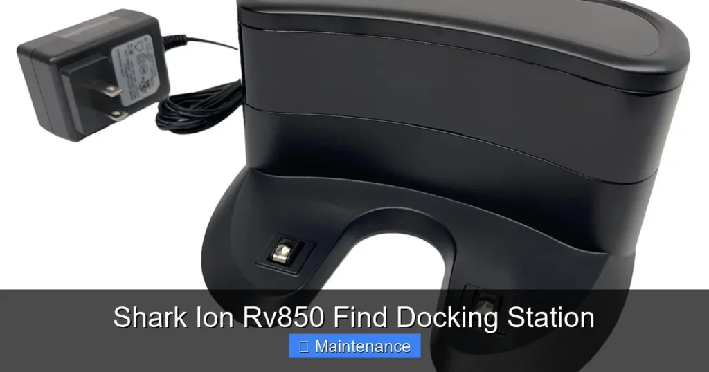 Shark Ion Rv850 Find Docking Station