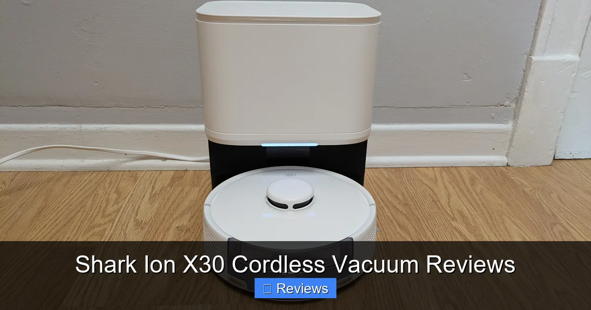 Shark Ion X30 Cordless Vacuum Reviews
