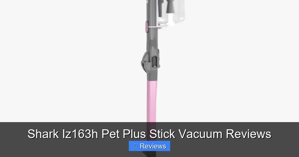 Shark Iz163h Pet Plus Stick Vacuum Reviews
