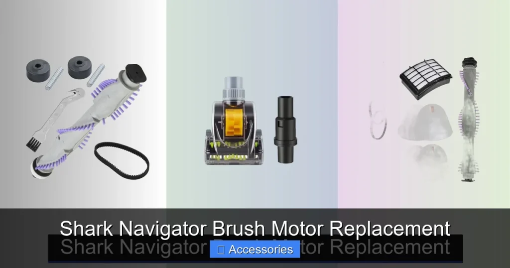 Shark Navigator Brush Motor Replacement