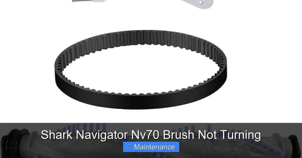 Shark Navigator Nv70 Brush Not Turning