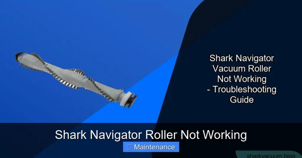 Shark Navigator Roller Not Working
