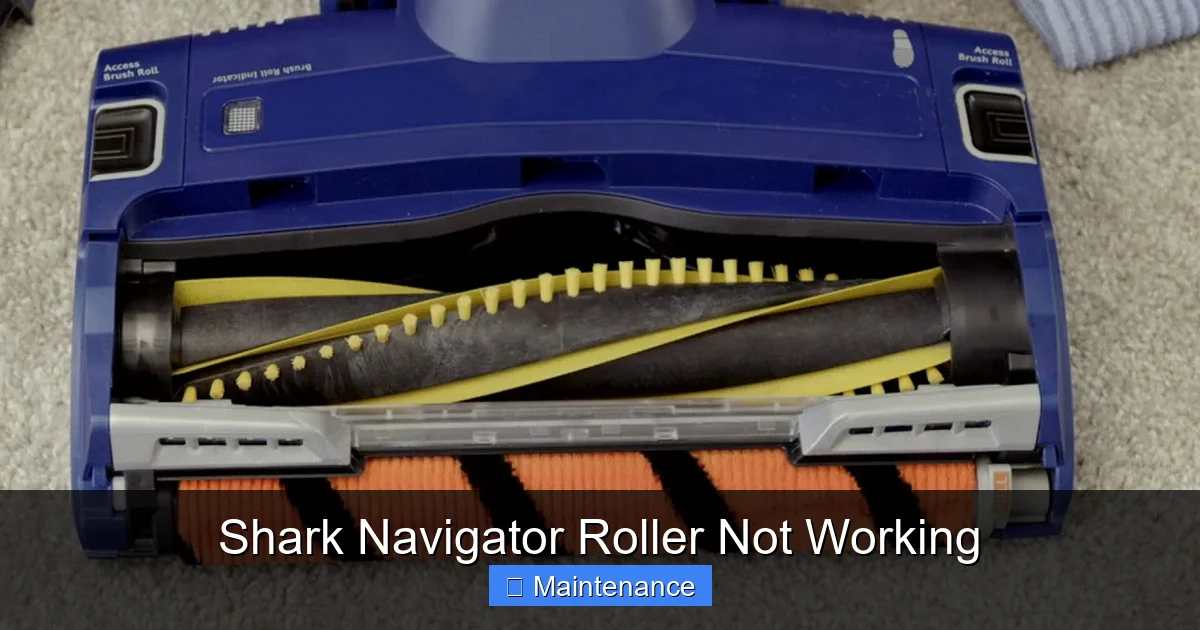 Shark Navigator Roller Not Working