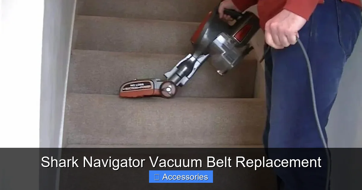 Shark Navigator Vacuum Belt Replacement