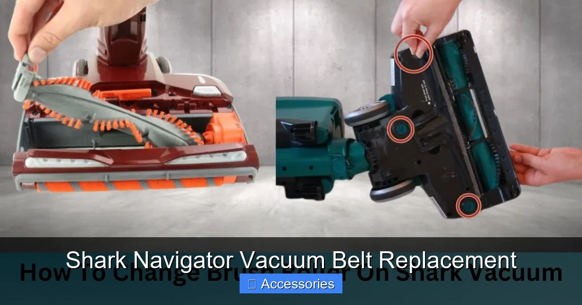 Shark Navigator Vacuum Belt Replacement