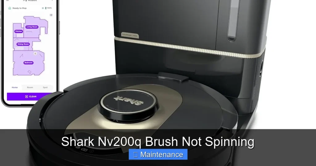 Shark Nv200q Brush Not Spinning