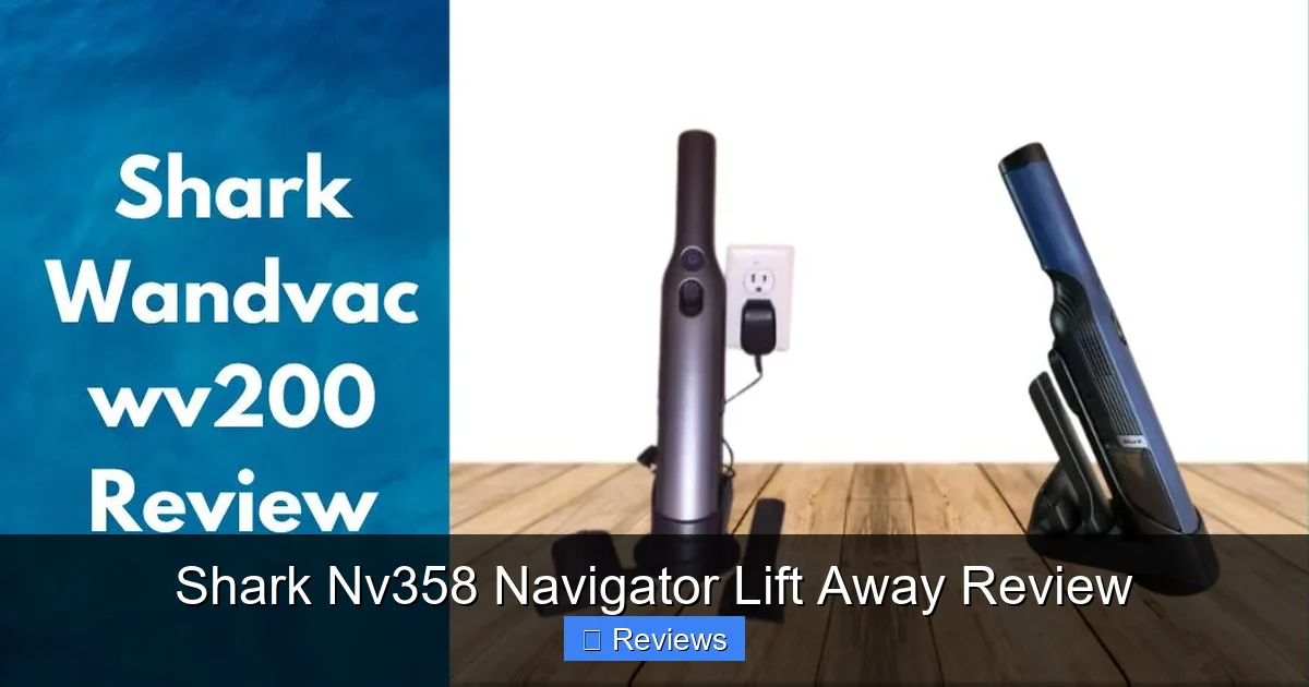 Shark Nv358 Navigator Lift Away Review