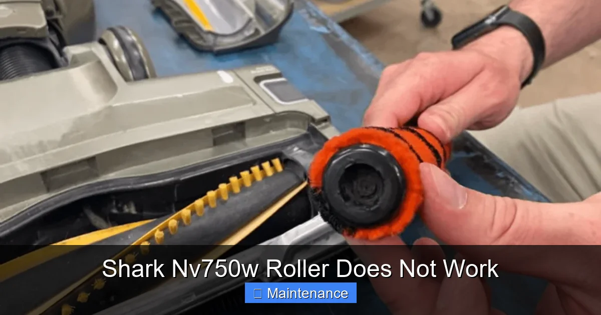 Shark Nv750w Roller Does Not Work