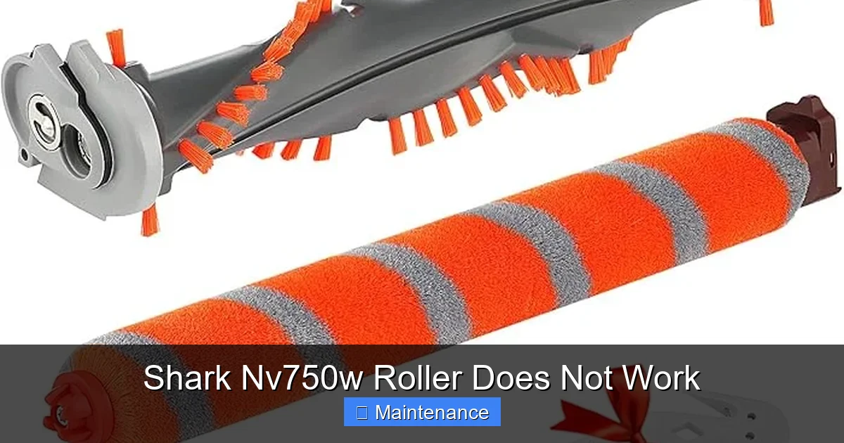 Shark Nv750w Roller Does Not Work