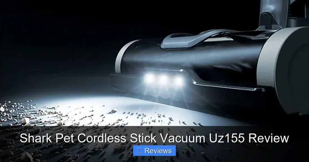 Shark Pet Cordless Stick Vacuum Uz155 Review