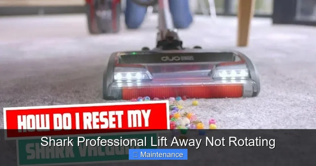 Shark Professional Lift Away Not Rotating