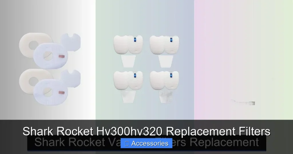 Shark Rocket Hv300hv320 Replacement Filters