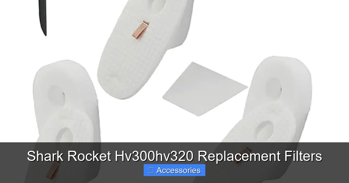 Shark Rocket Hv300hv320 Replacement Filters