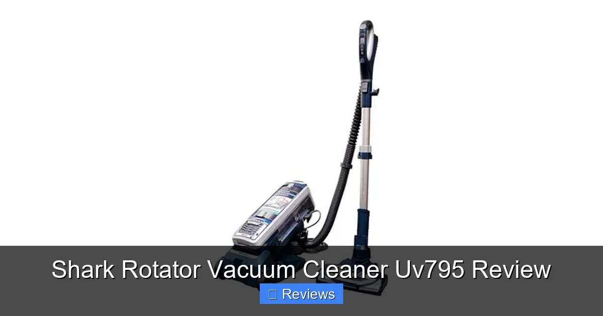 Shark Rotator Vacuum Cleaner Uv795 Review