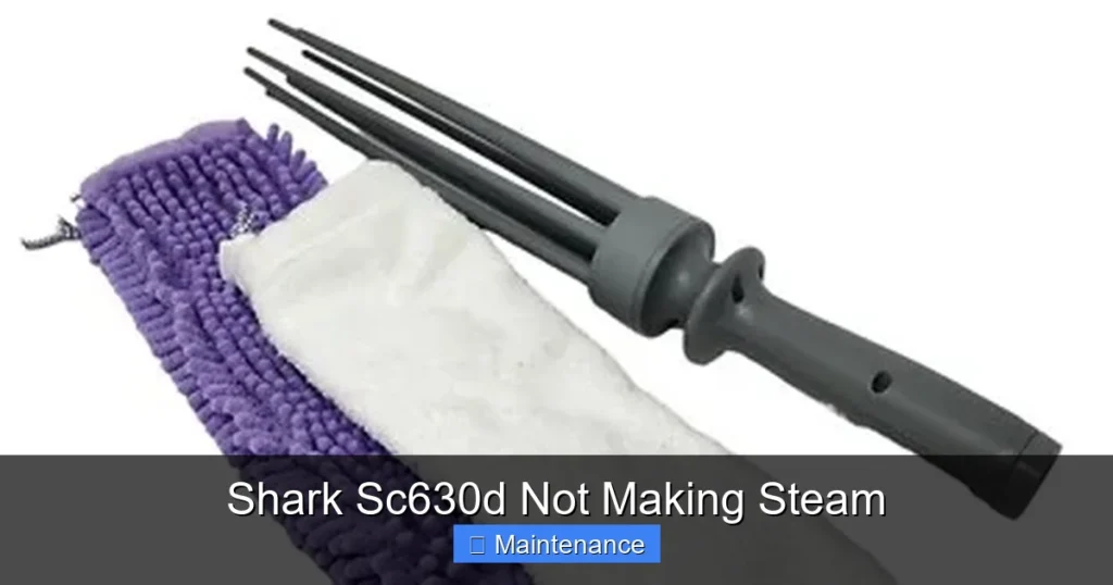 Shark Sc630d Not Making Steam