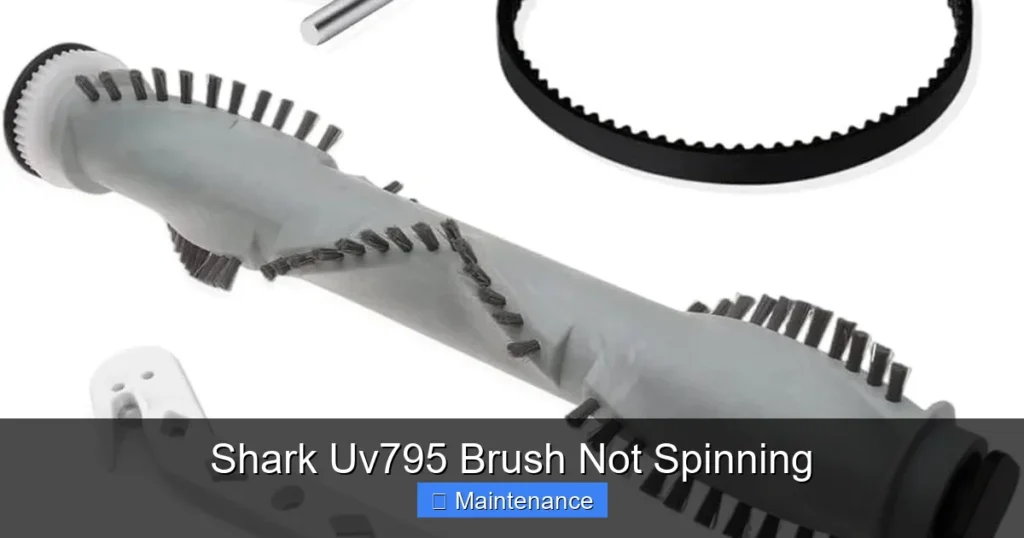 Shark Uv795 Brush Not Spinning