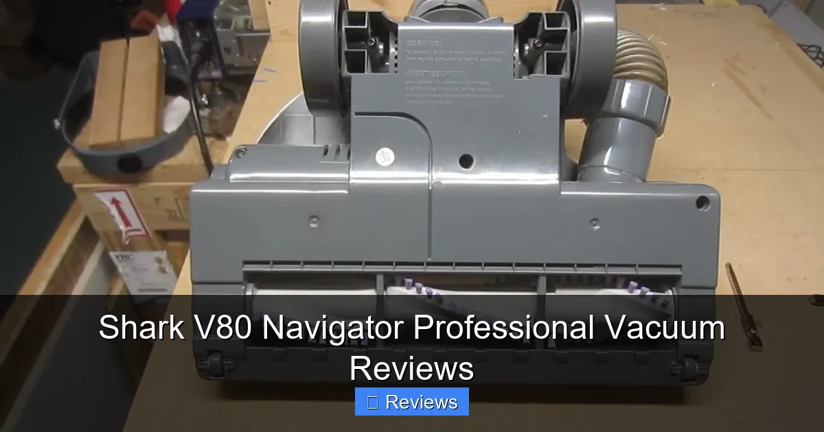 Shark V80 Navigator Professional Vacuum Reviews