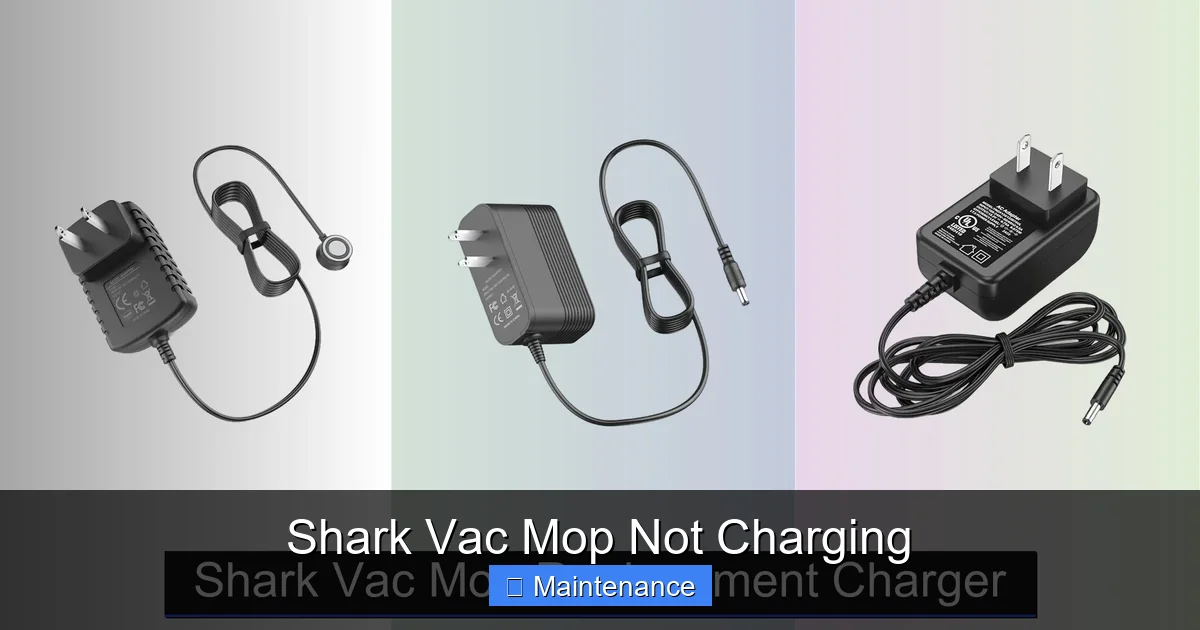 Shark Vac Mop Not Charging