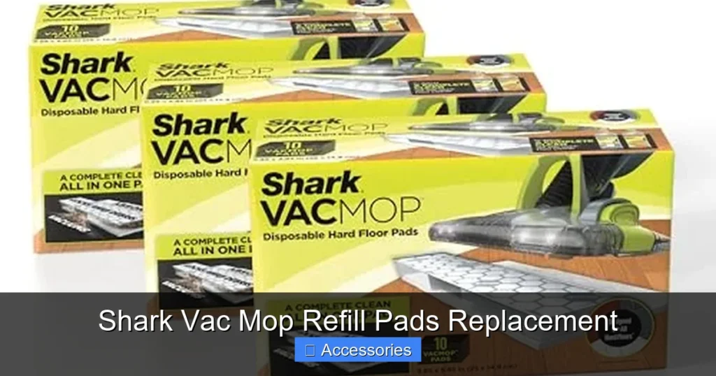 Shark Vac Mop Refill Pads Replacement