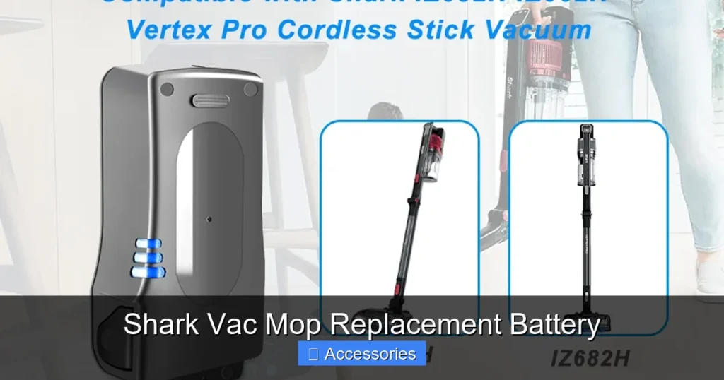 Shark Vac Mop Replacement Battery