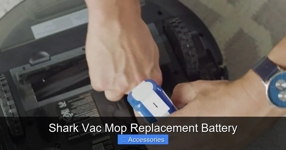 Shark Vac Mop Replacement Battery