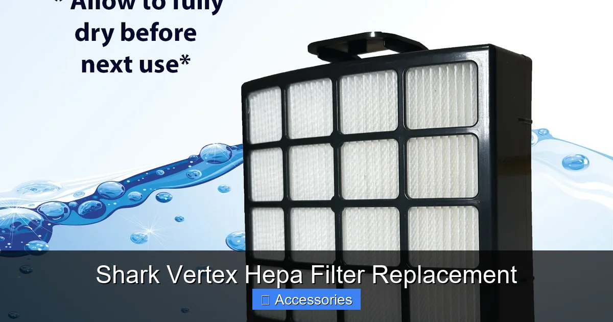 Shark Vertex Hepa Filter Replacement